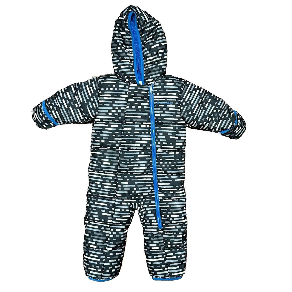Columbia Baby Snowsuit Snuggly Bunny Bunting Size 12-18 Months